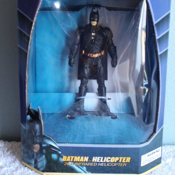 World Tech Toys 2013 Batman The Dark Knight 2Ch Infrared Helicopter NIB - Picture 1 of 7